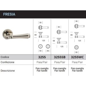 FRESIA Door Handle 3255